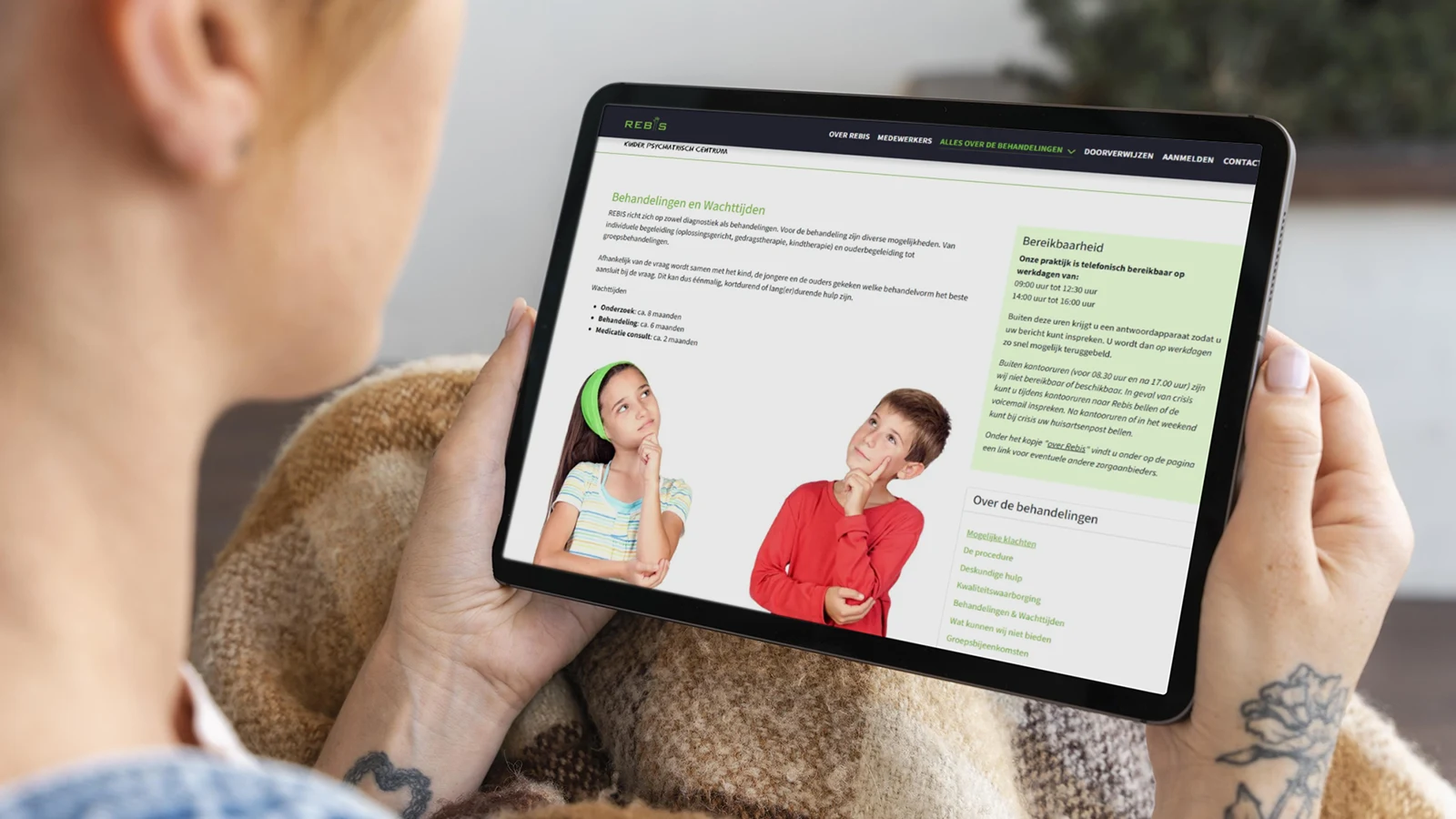 Een website voor kinderen die wat extra hulp nodig hebben in hun leven